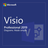 INSTANT Microsoft VISIO 2019 Professional PRO 64bit Activation Product Key 1 PC