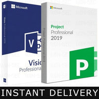 Microsoft Project 2019 Professional & Visio 2019 Pro + Download Instant Delivery